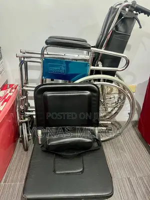 Wheel Chair Folding and Reclining炒commode Wheelchair/ዊልቼር