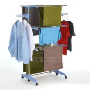 Four Layers of Clothes Hanger 
 ልብስ ማስጫ