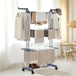 Four Layers of Clothes Hanger 
 ልብስ ማስጫ