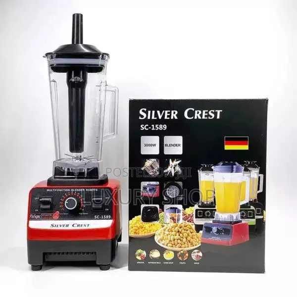 Silver Crust Commercial Blender