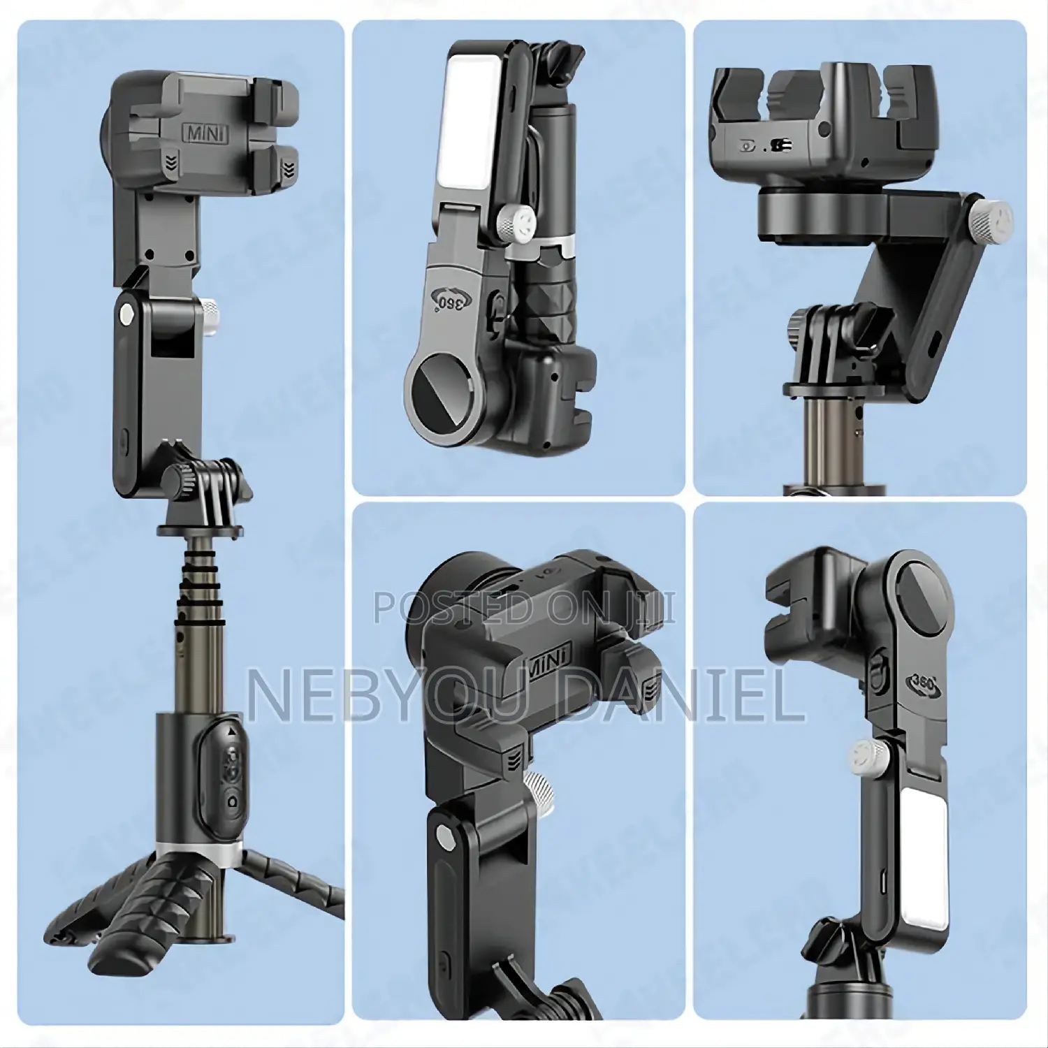 Q18 Stabilizer Selfie Stick Tripod