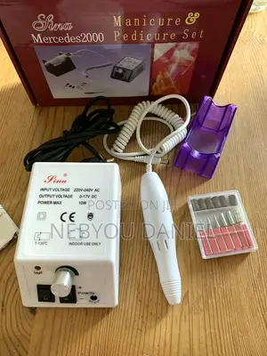 Sina Mercedes 2000 Nail Art Drill Manicure and Pedicure Set