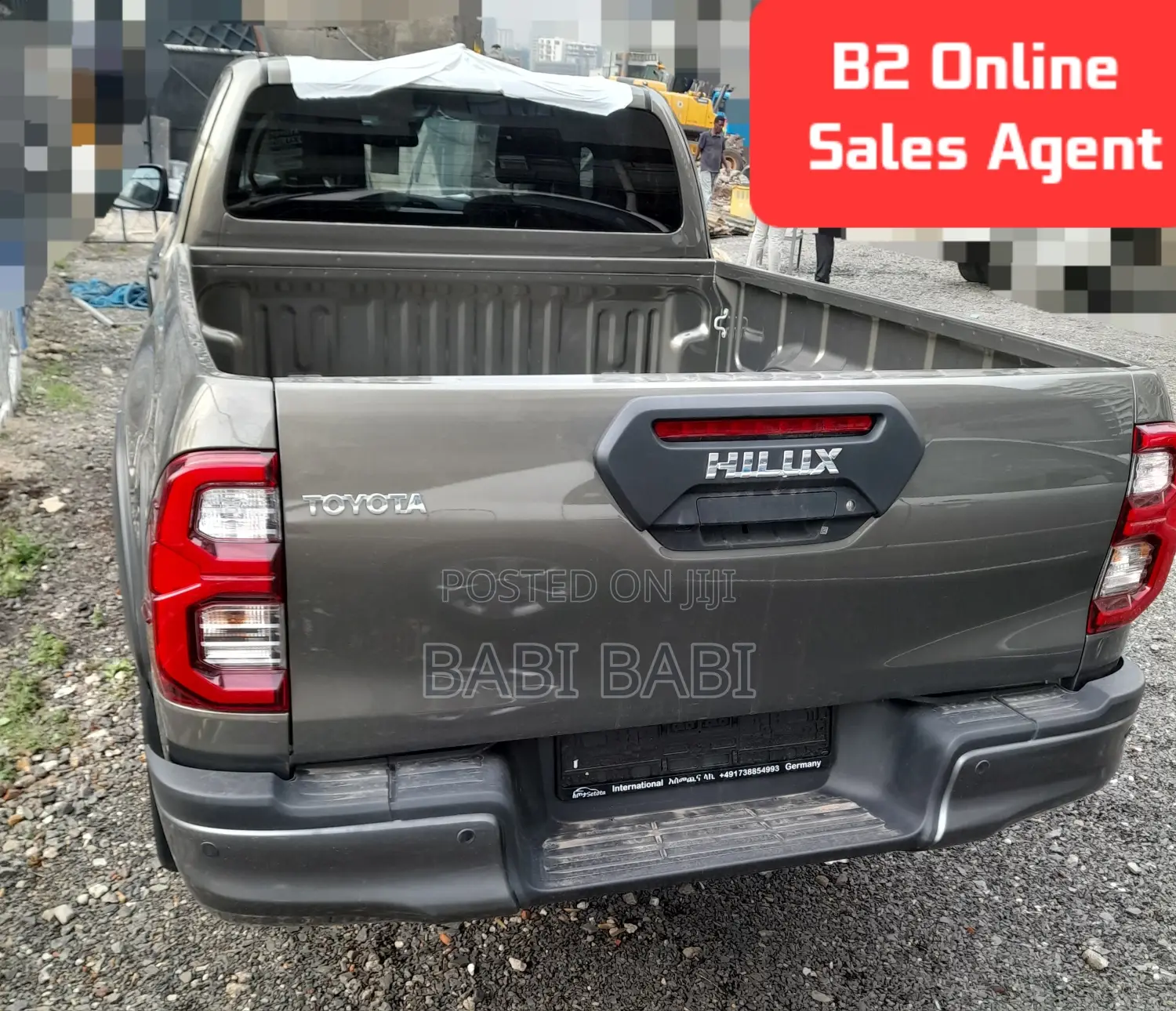 New Toyota Hilux 2024 Gray