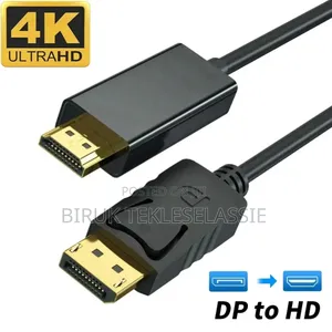 Photo - Display Port (Dp) to Hdmi Cable 1.8 Meter