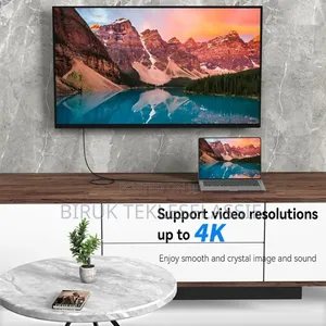 Display Port (Dp) to Hdmi Cable 1.8 Meter