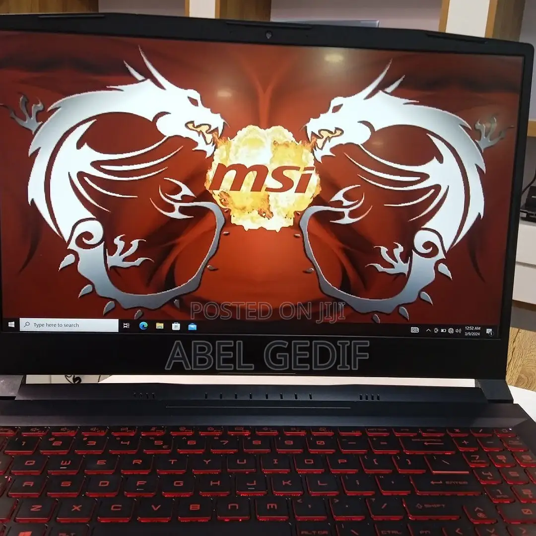 New Laptop MSI Katana GF66 16GB Intel Core I7 SSD 512GB