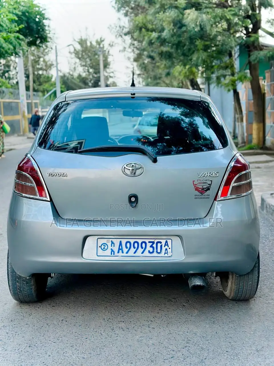 Toyota Yaris 2007 Silver