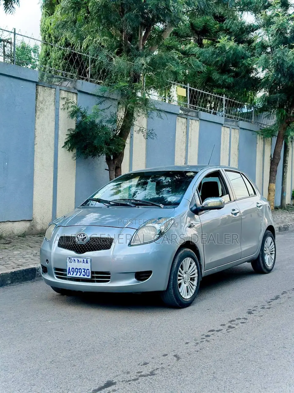 Toyota Yaris 2007 Silver