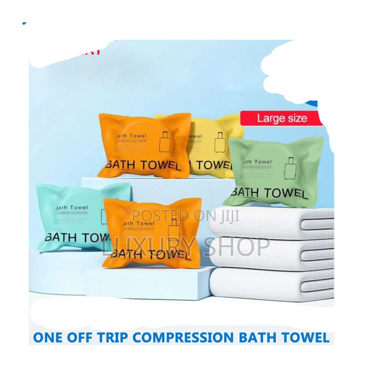 Compression Bath Towel