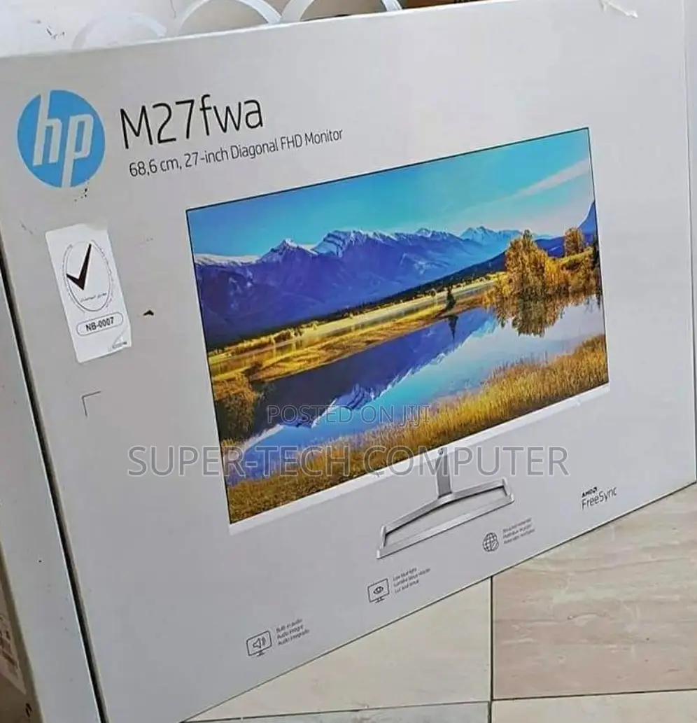 BRAND NEW WITH CARTOON Hp 27' Frameless Monitor