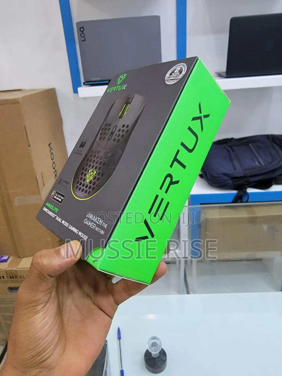 Vertux Ammolite Gamecharged Dual Mode Gaming Mouse