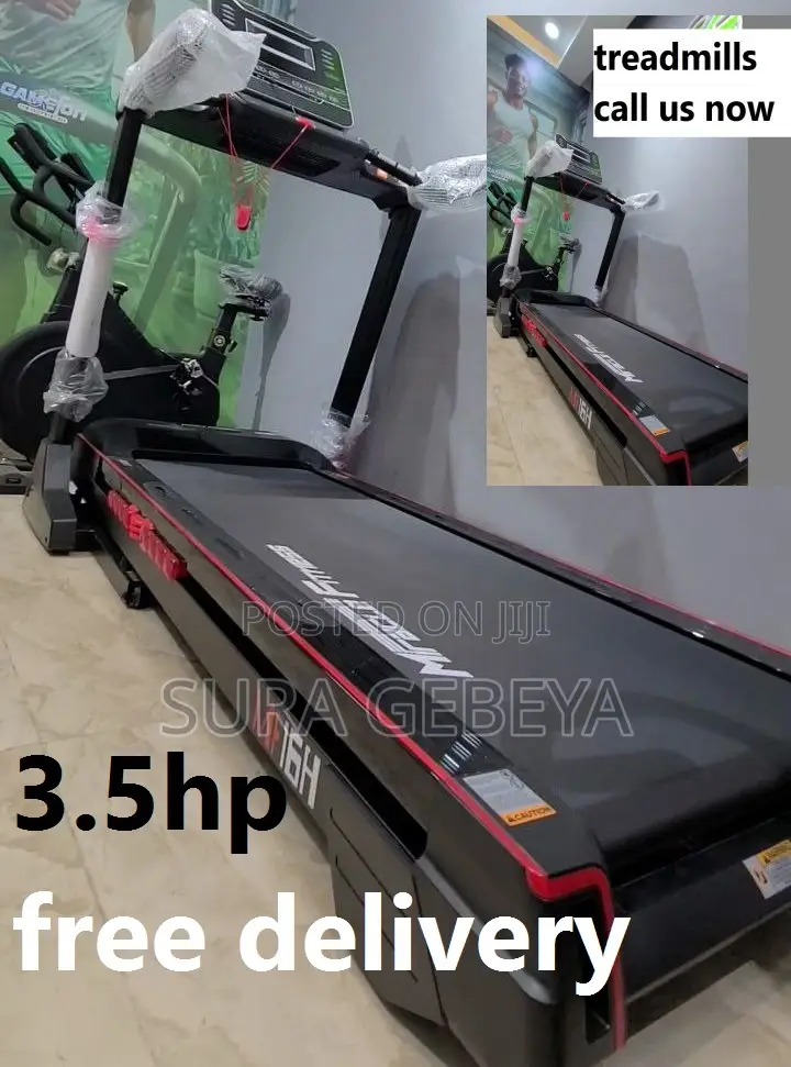 Treadmills Call Us 2 አመት ዋስትናና ነፃ ደልቨርይና ገጠማ ጋር ይደውሉልን