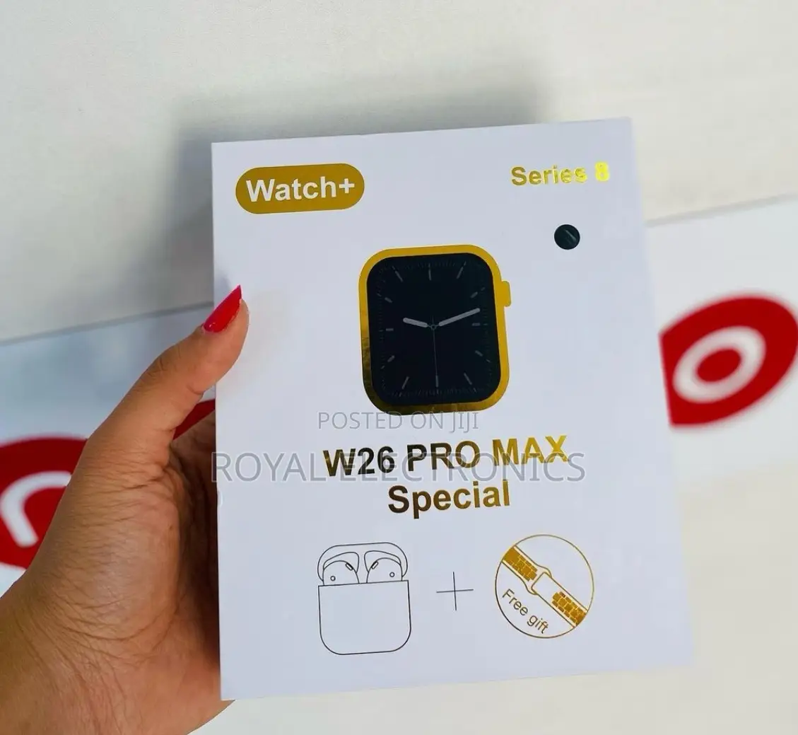 ብራንድ ስማርት ሰአት + Airpod + 2 ተቀያሪ የሲልከን ማሰሪያ ከልዩ ቅናሽ ጋር እነሆ!