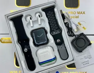 1 ስማርት ሰአት + 1 Airpods + 2 ተቀያሪ ማሰሪያ