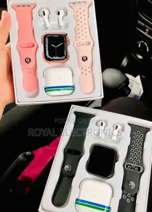 አዲስ ሞዴል ስማርት ሰአት + Wireless Earphone + 2 ማሰሪያ ከልዩ ቅናሽ ጋር