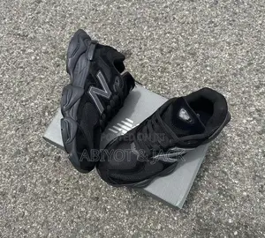 New Balance 9060 Triple Black Sneaker Shoes