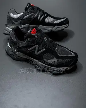 New Balance 9060 Triple Black Sneaker Shoes