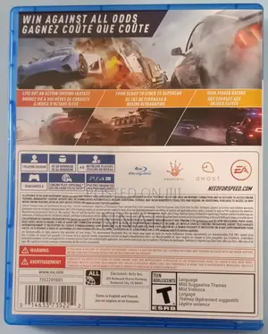 Need for Speed Payback PS4 PS5