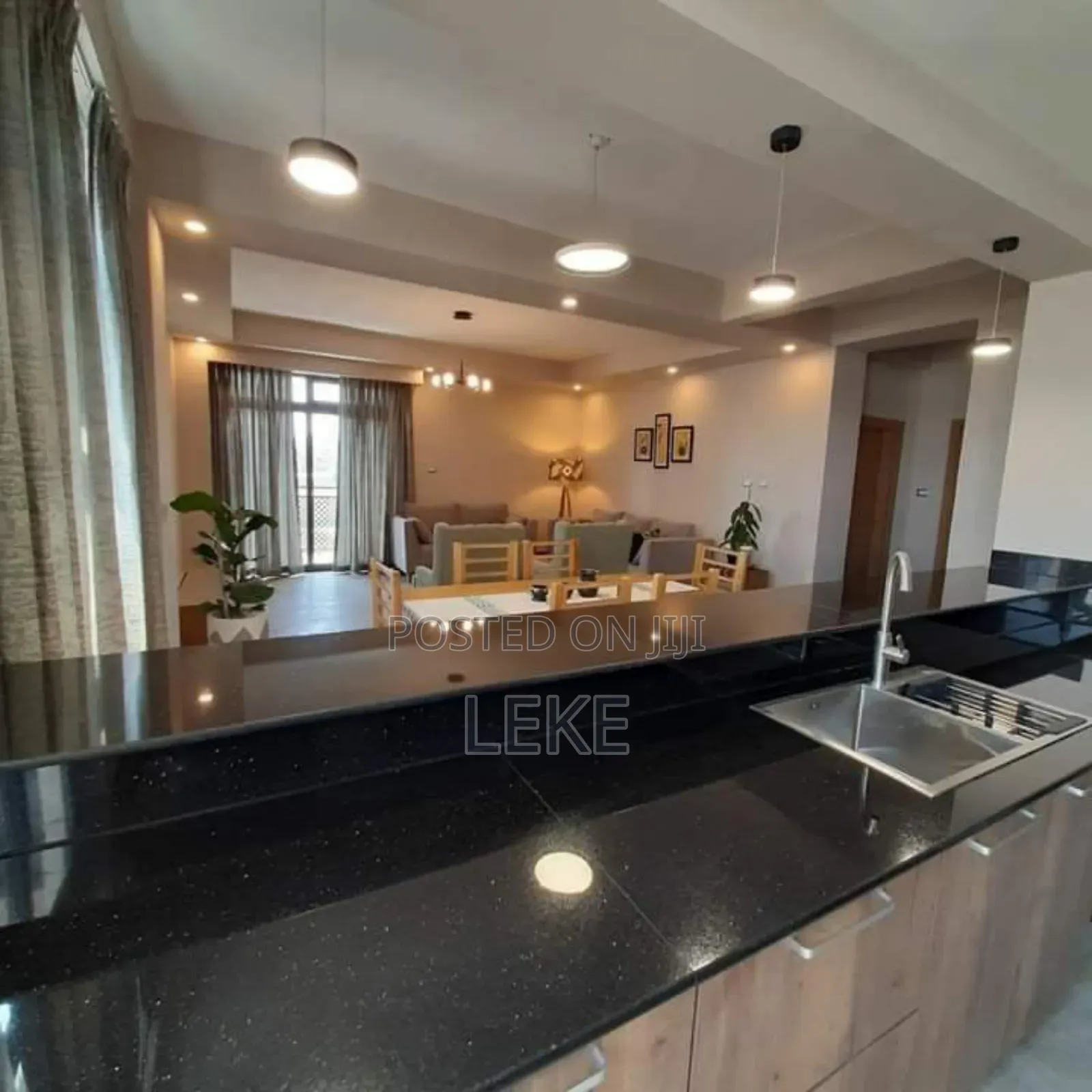 Furnished 3bdrm Apartment in Bole for rent