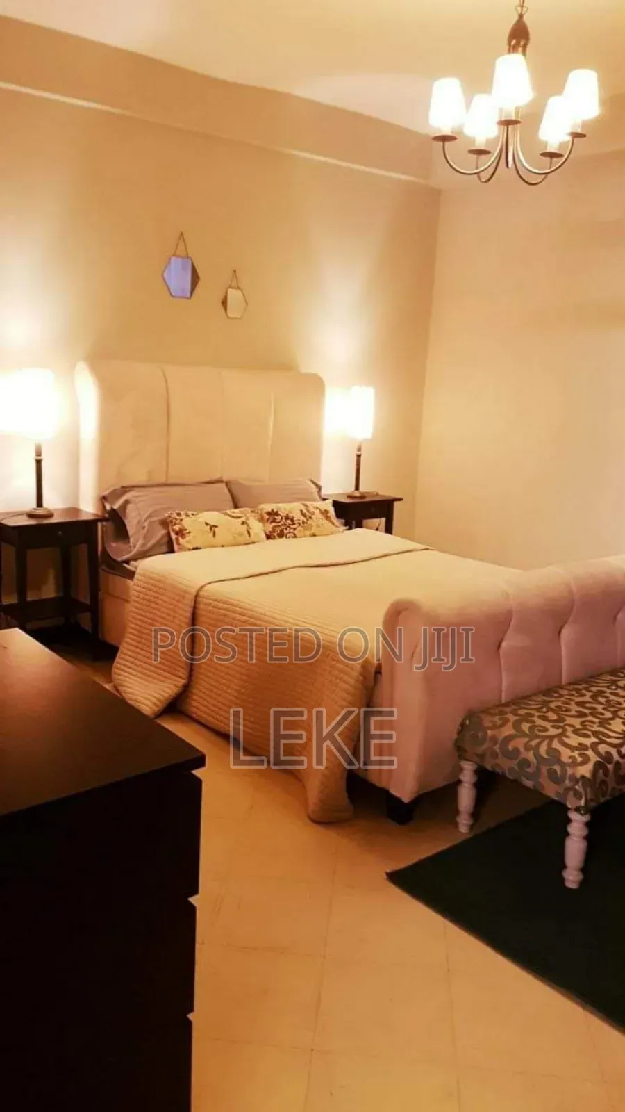 Furnished 3bdrm Apartment in Arada for rent