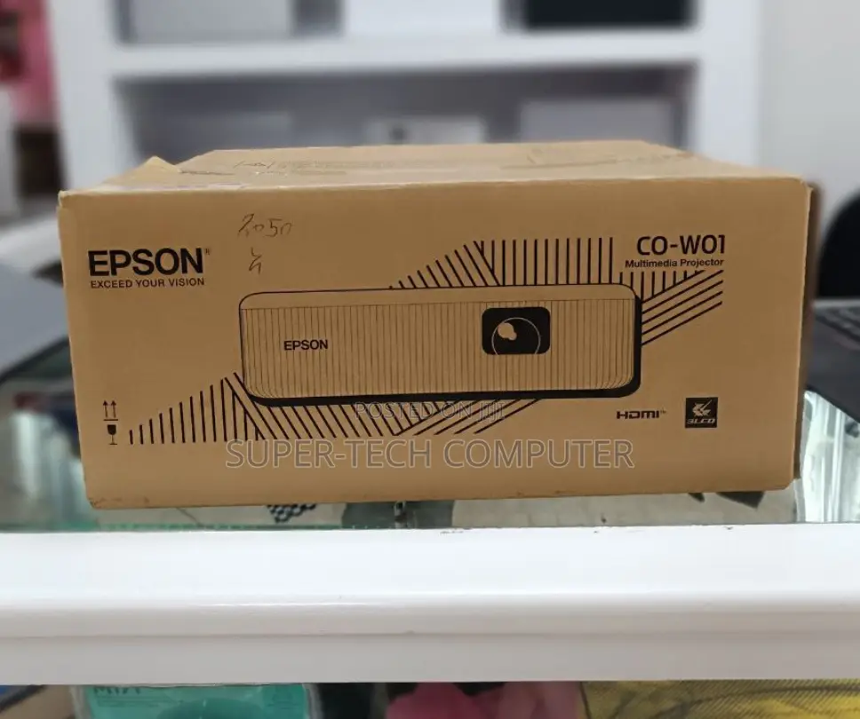 Brand New With Cartoon Epson Projector CO-W01