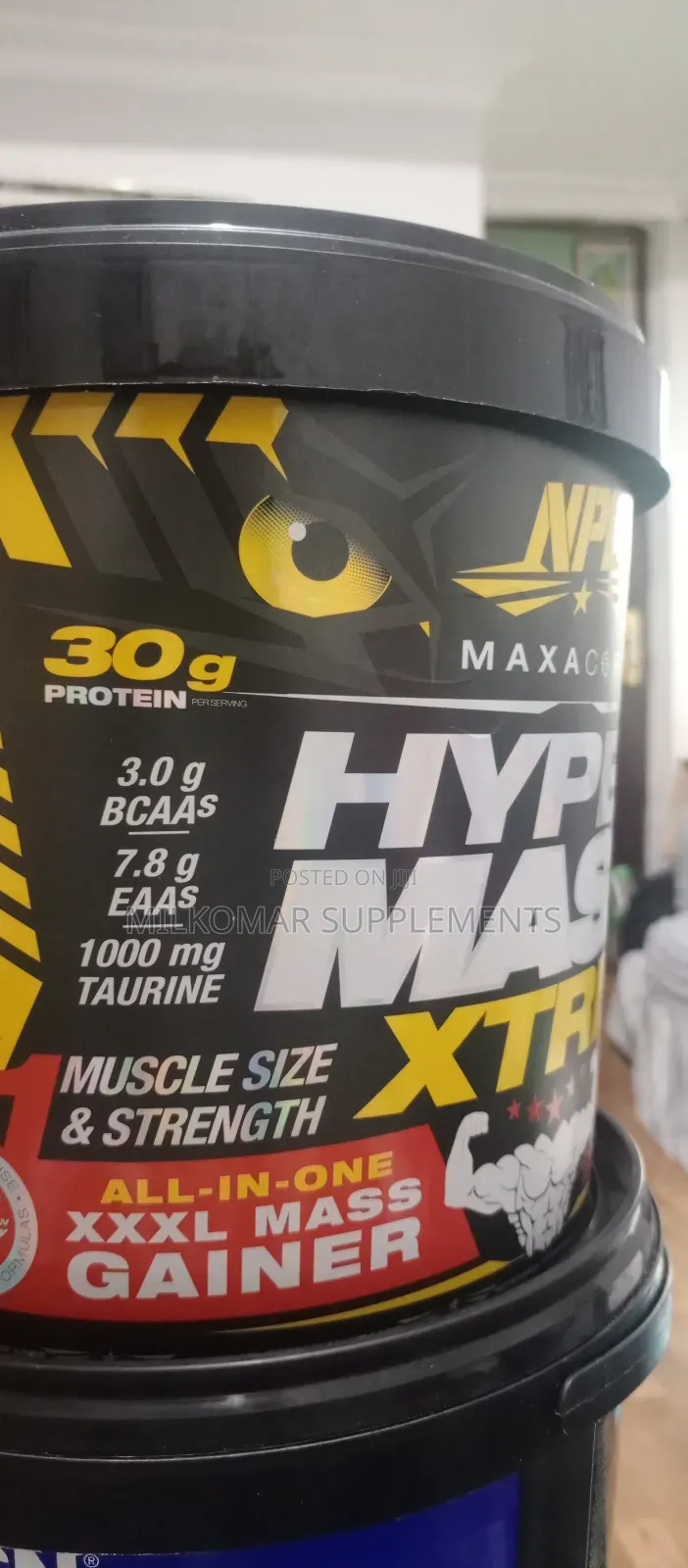 4kg NPL Hyper Mass XTRM Mass Gainer