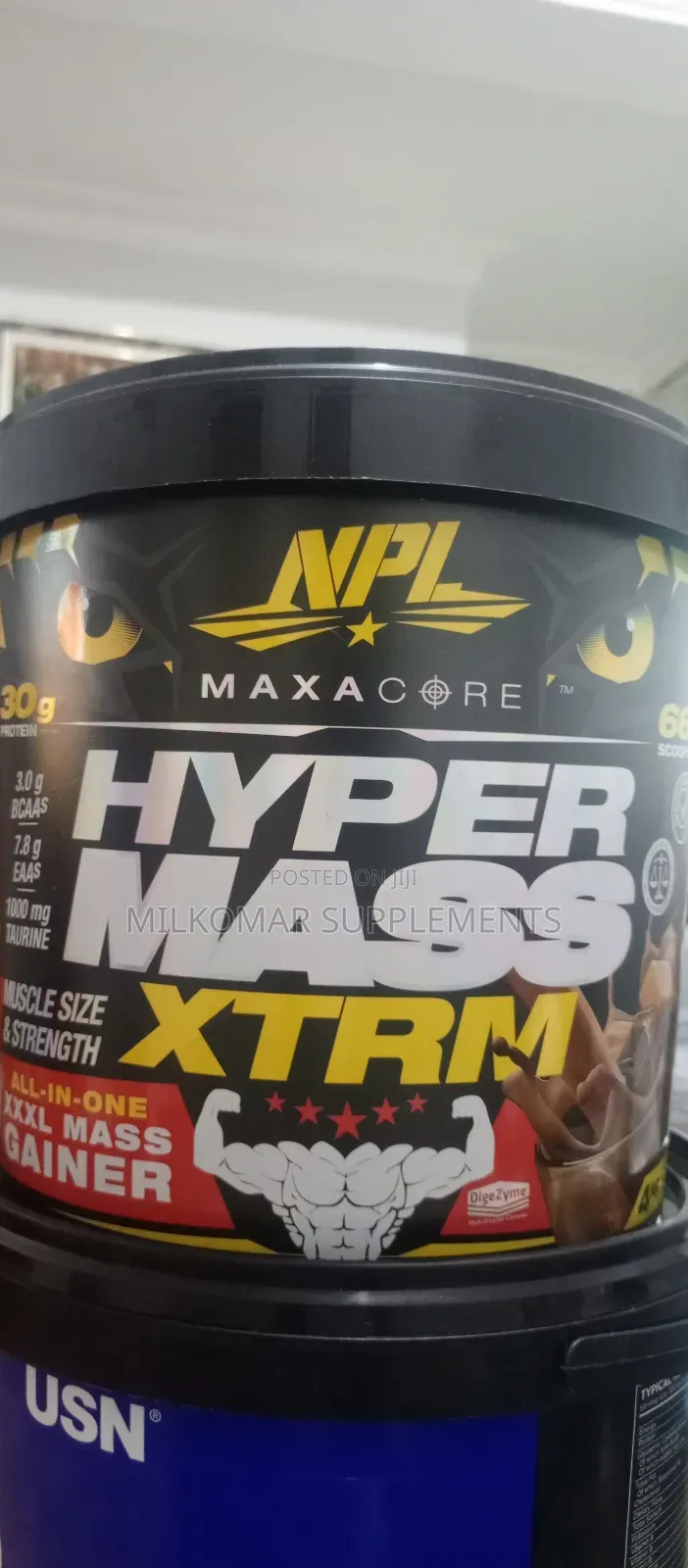 4kg NPL Hyper Mass XTRM Mass Gainer