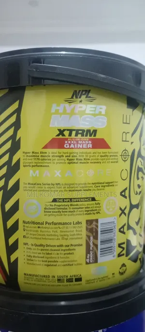 4kg NPL Hyper Mass XTRM Mass Gainer