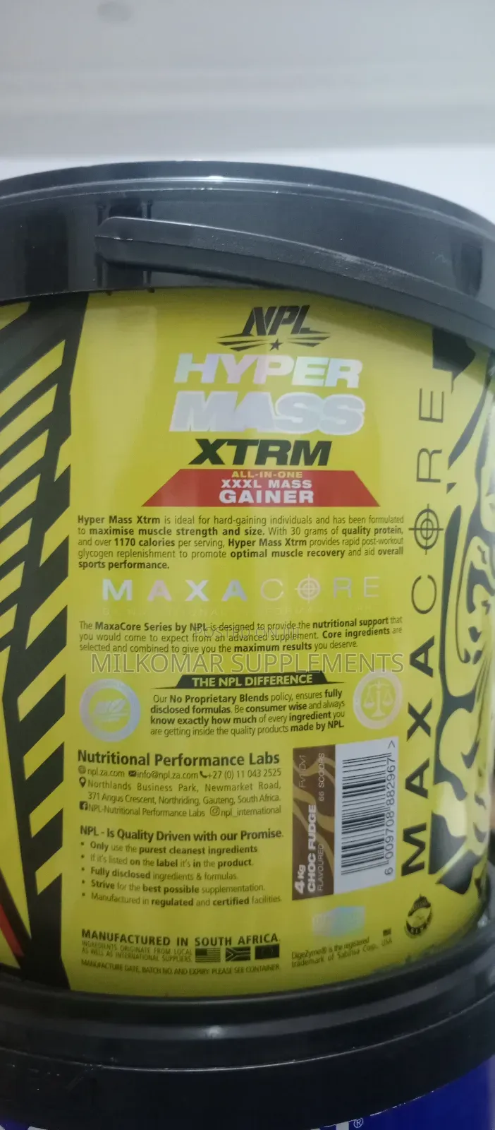 4kg NPL Hyper Mass XTRM Mass Gainer