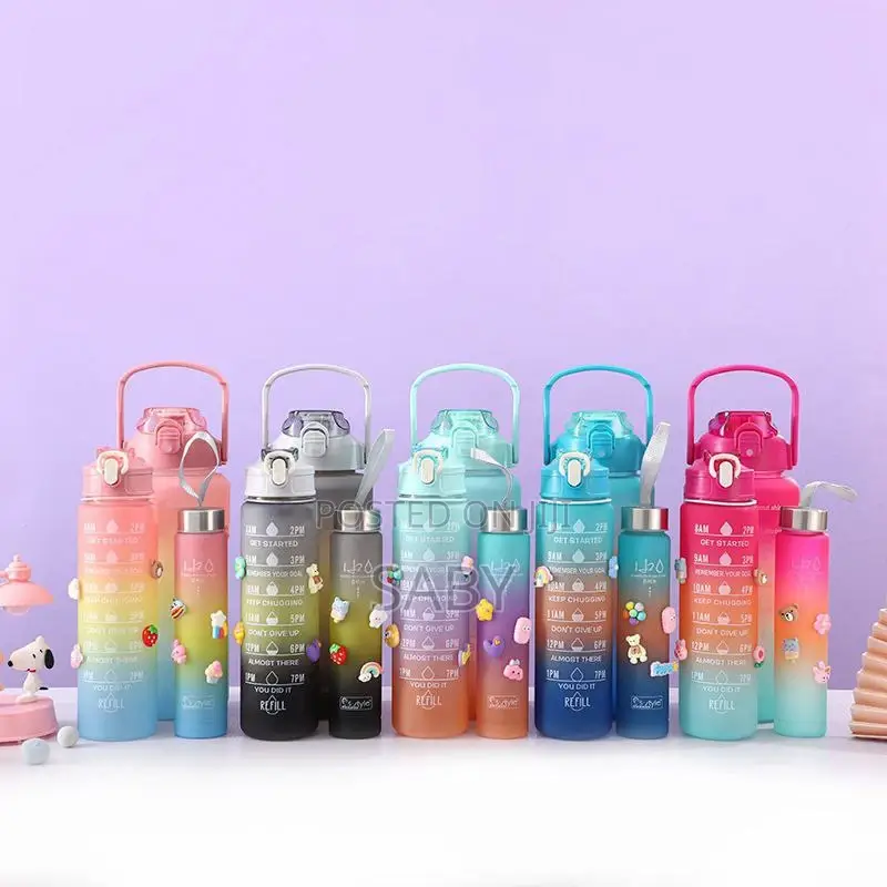 3in1 Colorful Water Bottle