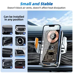 ሁለት በአንድ የያዘ የመኪና ገመድ አልባ ፈጣን ቻርጀር