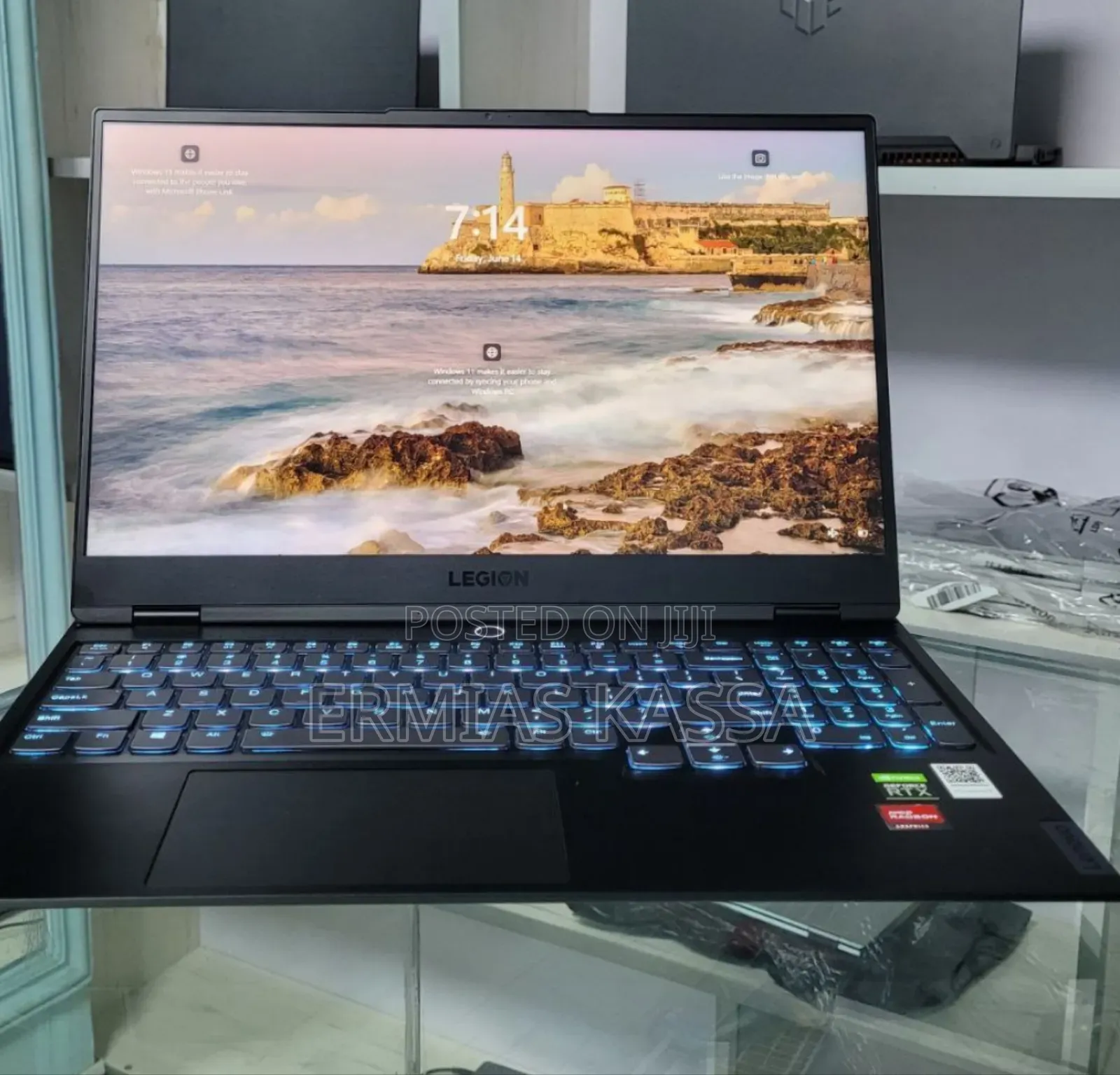 New Laptop Lenovo Legion 5 16GB AMD Ryzen 9 SSD 512GB