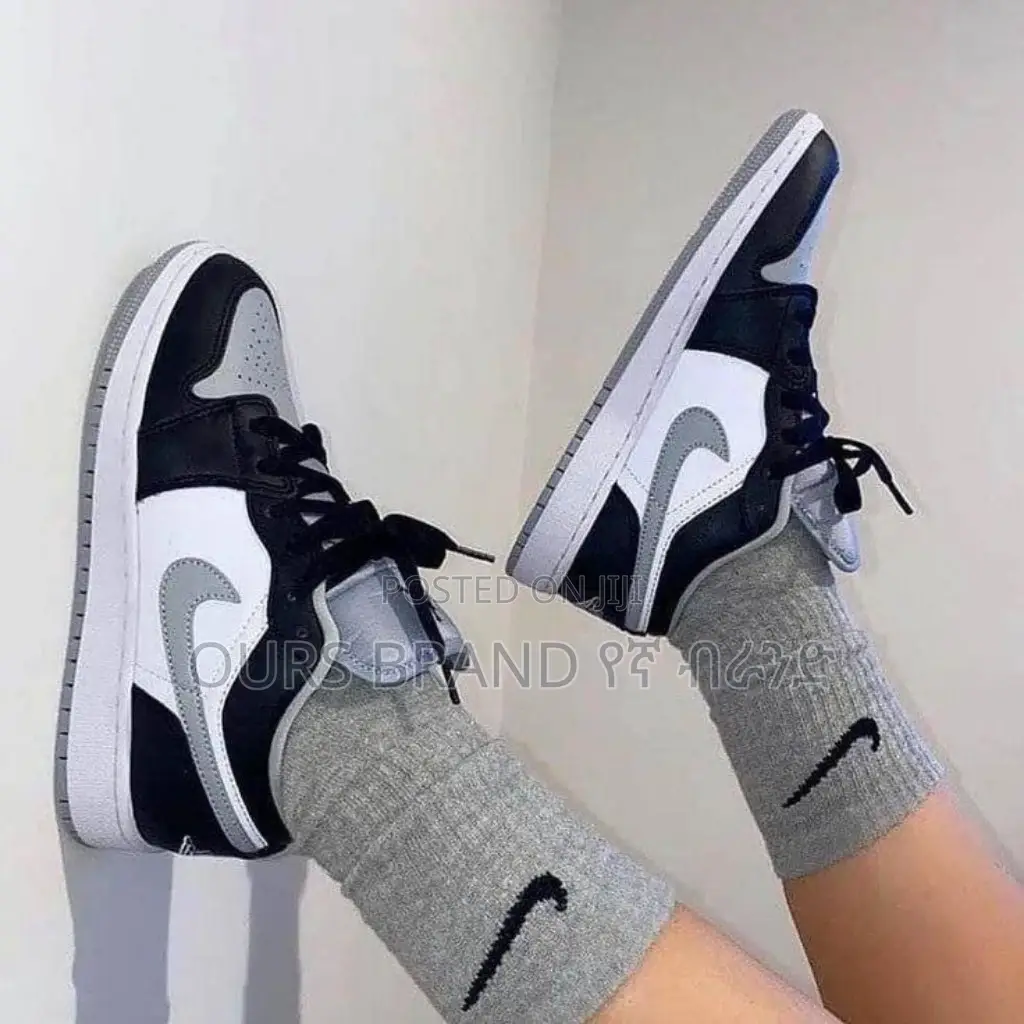Nike Air Jordan 1 Shadow" Low Cut High Quality Shoes