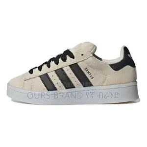 Photo - Adidas Campua00s Beige Black High Master Quality Flat Shoes