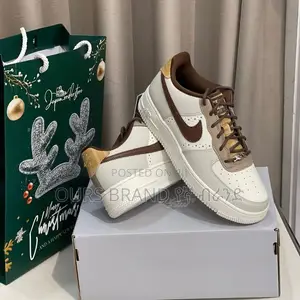 Nike Air Force 1 LV8 Brogue Sail Brown High Quality Shoes