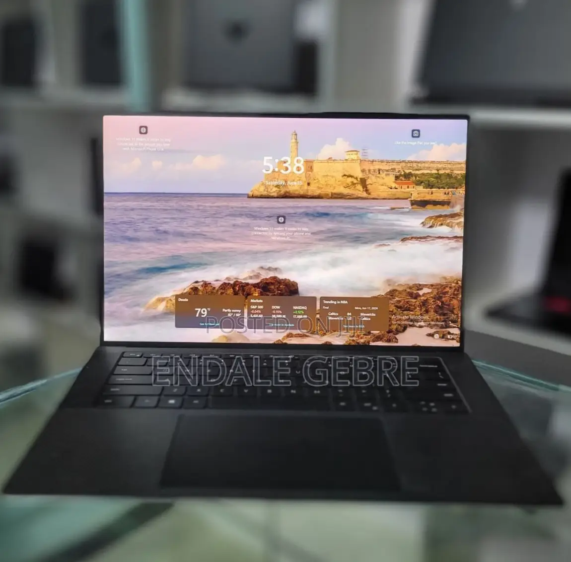 New Laptop Dell XPS 15 16GB Intel Core I7 SSD 512GB