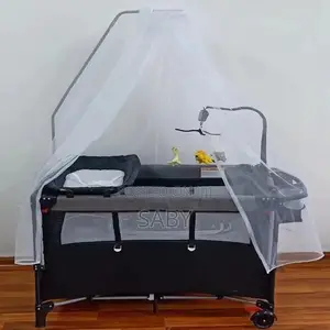 Photo - Foldable Multifunctional Baby Playpen