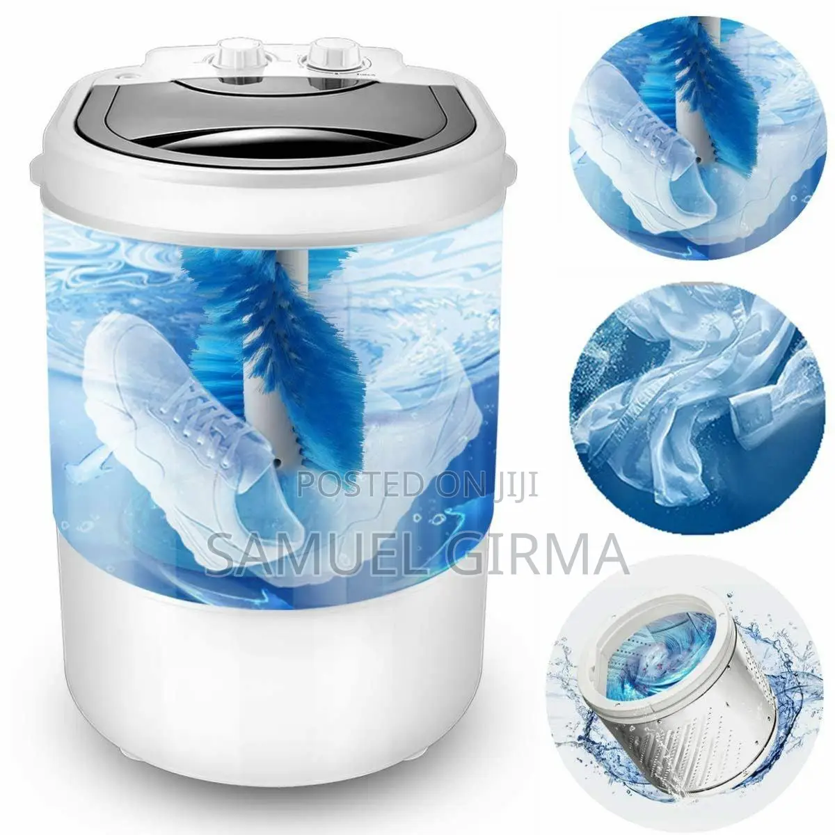 √ አነስተኛ የልብስ እና የጫማ ማጠቢያ ማሽን