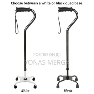 Photo - Walking Stick幻walking Cane炭adjustable Quad Cane冉walking Stic