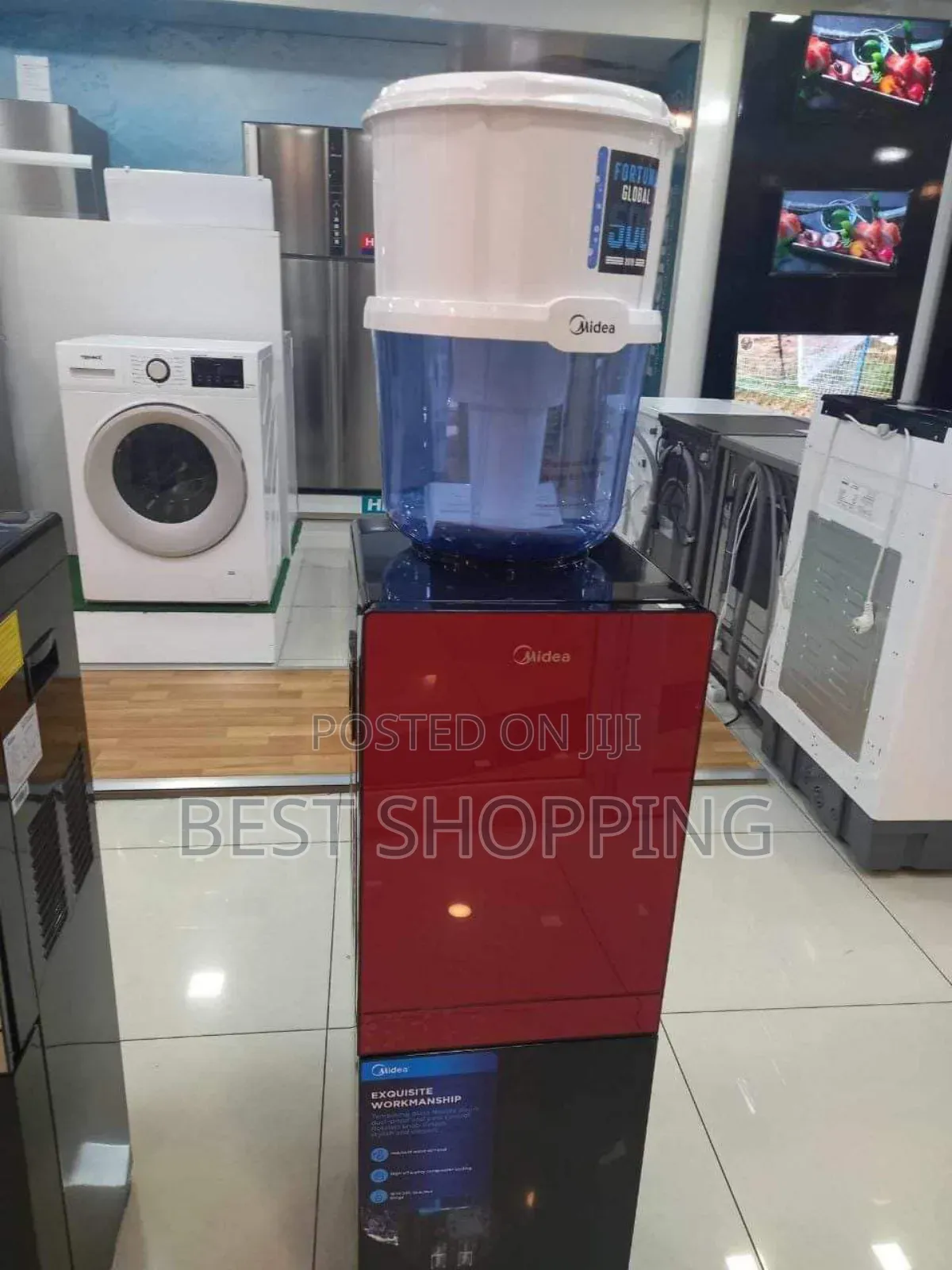 Midea Water Dispenser With Refrigerator