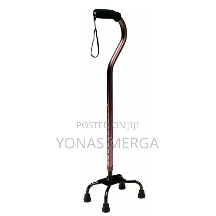 Walking Stick定ከዘራ/Cane Narrow Base Broze Shaft Walking Stick