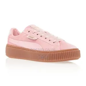 Photo - Velvet Basket Ball Sneaker