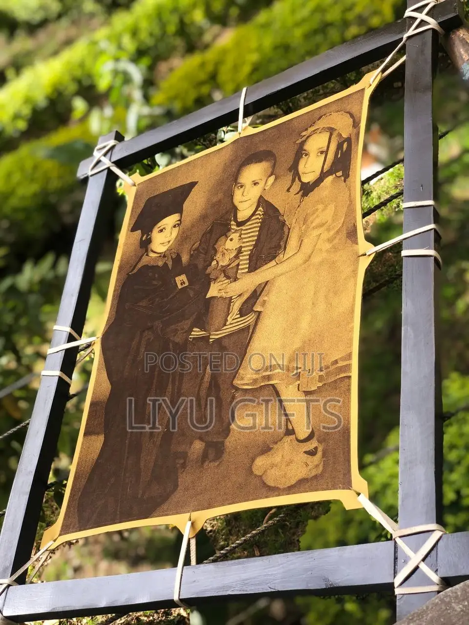 Wood and Leather Engraving