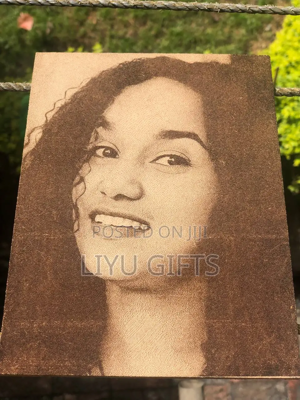 Wood and Leather Engraving