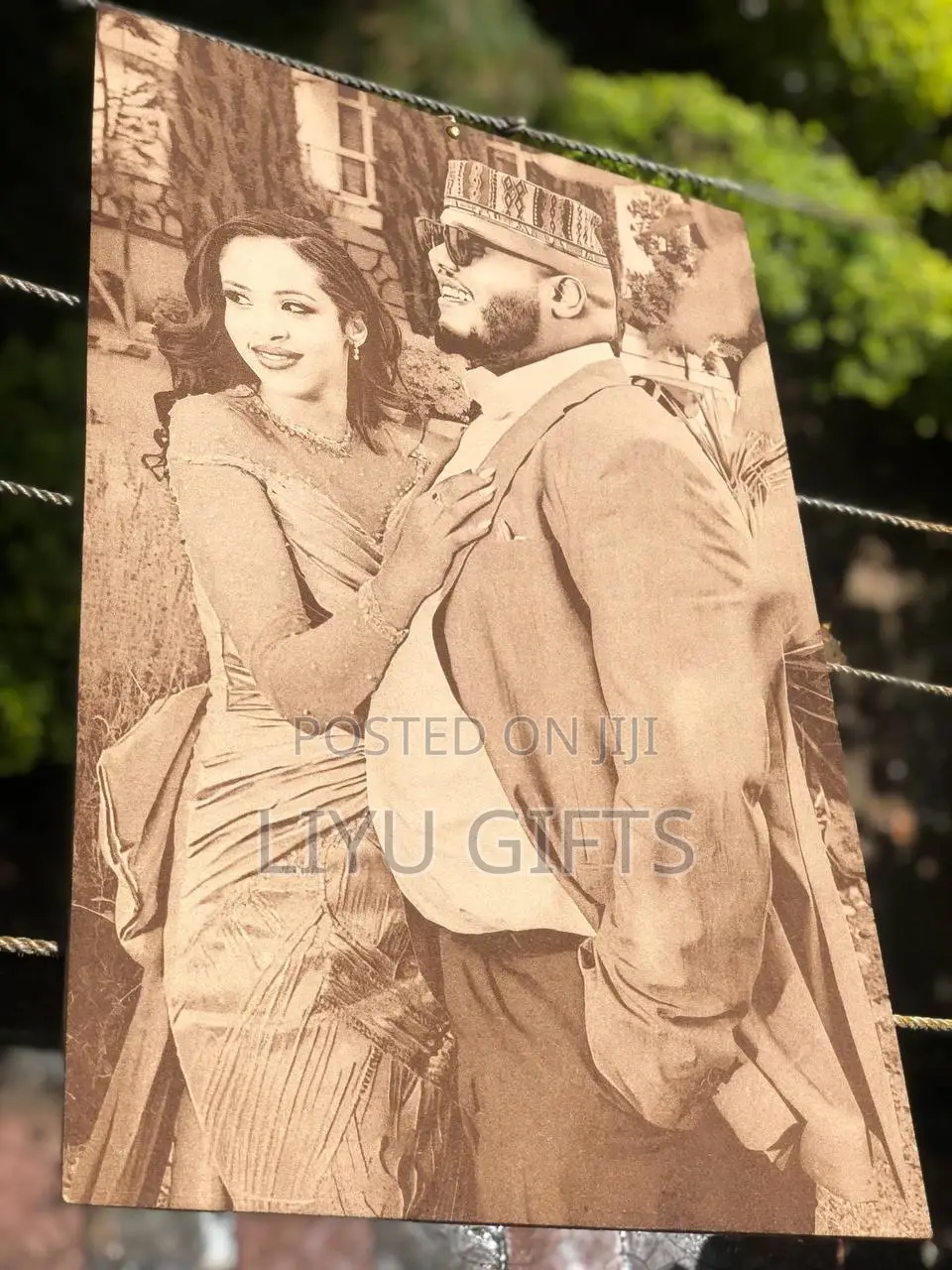 Wood and Leather Engraving