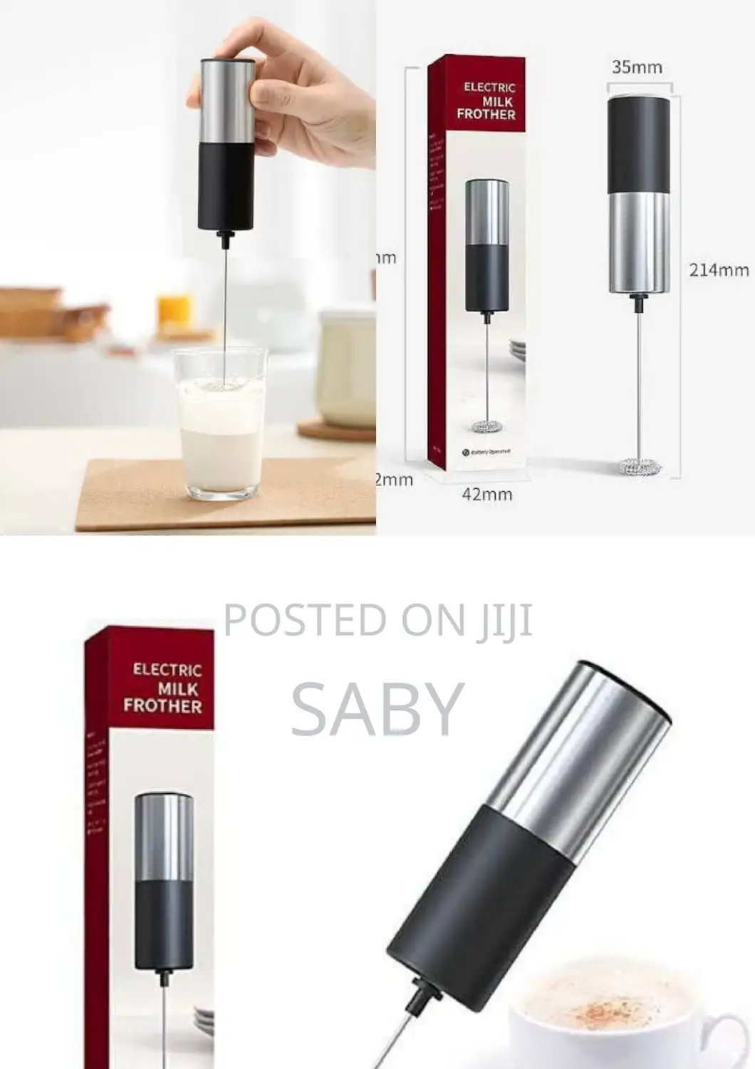 Hand Held Electric Milk Frother