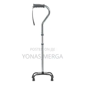 Photo - Walking Stick點walking 吵height Adjustable Bariatric Quad Cane