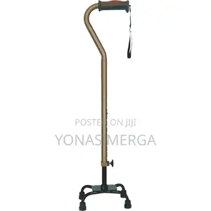 Photo - Walking Stick/ከዘራ/ከዘራ RMS Quad Cane -Adjustable Walking Cane