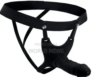 Photo - Back Form Dildo With Strap-On