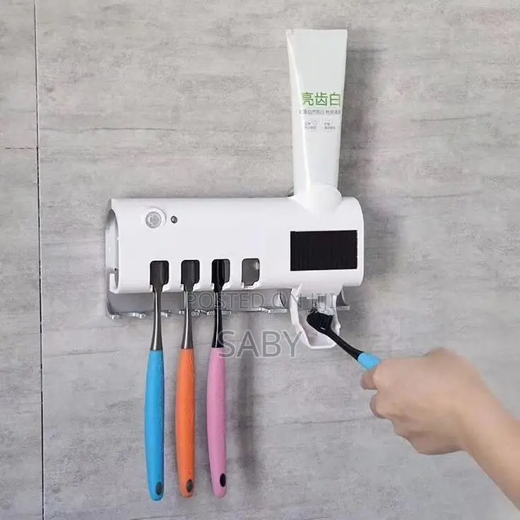 Multi Functional Toothbrush Sterilizer Dispenser